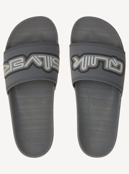 Шлепанцы RIVI WORDMARK (EU 45 UK 11.0 USm 12.0 СМ 30; Grey)